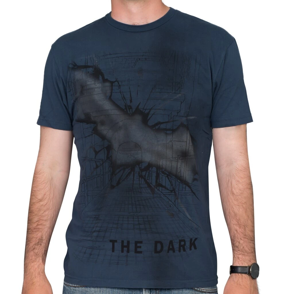 Trevco Batman Stay Tune The Dark Navy T-Shirt Shirts / Tops 3 Trevco Batman Stay Tune The Dark Navy T-Shirt Shirts / Tops