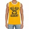 Costume Agent Bel Air Basketball Yellow Jersey