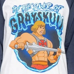 Mighty Fine By The Power Of Grayskull Raglan T-Shirt