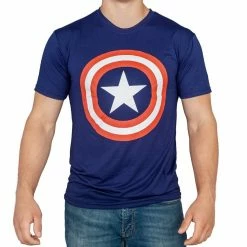 Mad Engine/Kids Republic Captain America Shield Performance T-Shirt Shirts / Tops