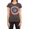 Trevco Captain America Studded Star Juniors T-shirt Shirts / Tops