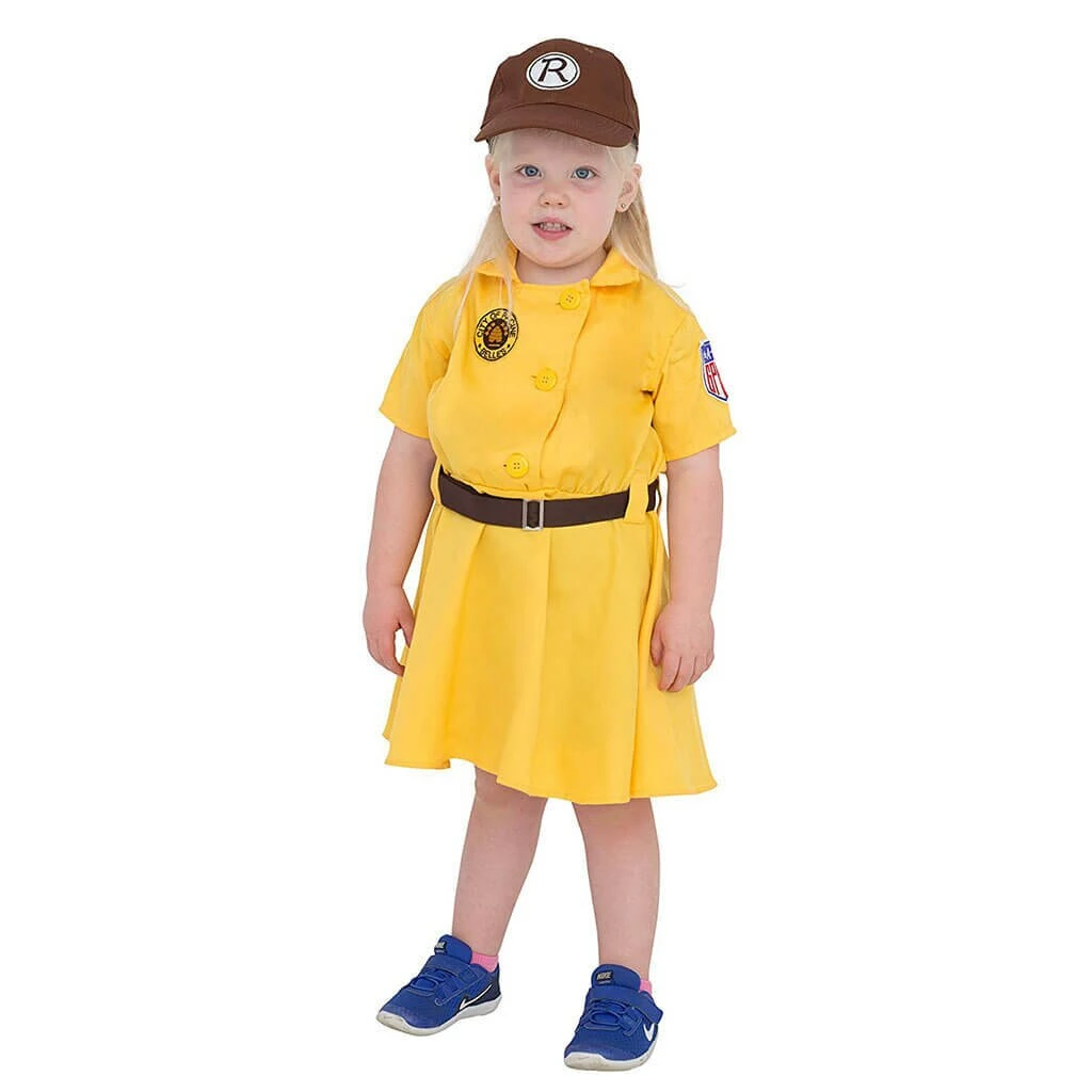 Vendor-unknown Children's Racine Belles AAGPBL Baseball Dress MOVIES 3 Vendor-unknown Children's Racine Belles AAGPBL Baseball Dress MOVIES