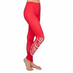 Mad Engine Coca Cola Coke Red Women's Leggings COSTUMES