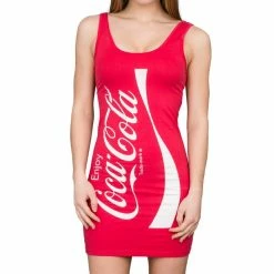 Mighty Fine Dresses / Leggings Coke Coca-Cola Tunic Tank Dress