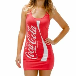 Mighty Fine Dresses / Leggings Coke Coca-Cola Tunic Tank Dress 8 Mighty Fine Dresses / Leggings Coke Coca-Cola Tunic Tank Dress