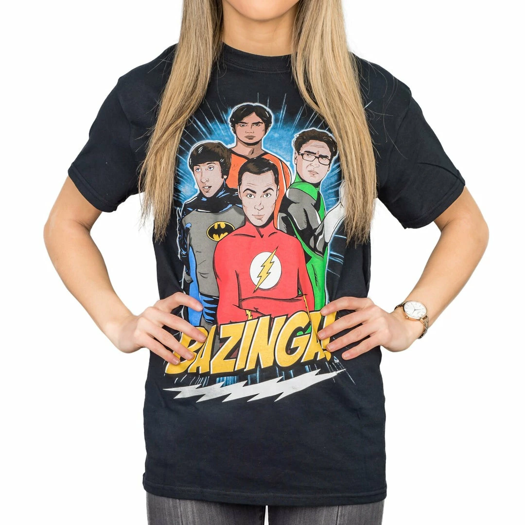 Ripple Junction DC Comics Superheros Group Guys Adult T-Shirt 4 Ripple Junction DC Comics Superheros Group Guys Adult T-Shirt