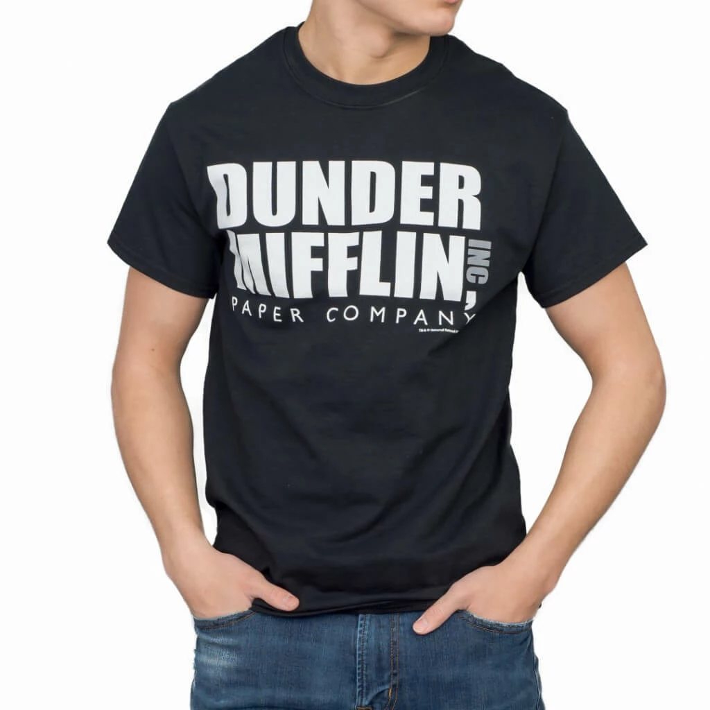 T-Line Dunder Mifflin INC Paper Company Logo T-shirt 3 T-Line Dunder Mifflin INC Paper Company Logo T-shirt