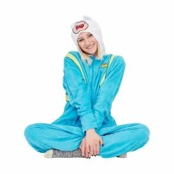 Underboss Finn The Human Hooded One Piece Pajama Pajamas / Underwear