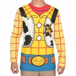 Mad Engine I Am Woody Adult Long Sleeve Costume T-shirt 11 Mad Engine I Am Woody Adult Long Sleeve Costume T-shirt