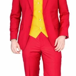 Costume Agent Joker Psycho Clown Costume Set