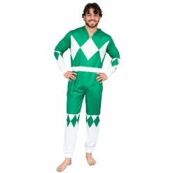 Costume Agent NEW ARRIVALS Power Rangers Costume Halloween Pajamas Jumpsuit