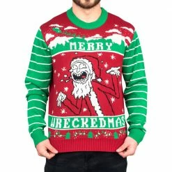 Ripple Junction Animation Rick & Morty Merry Wreckedmas Sweater