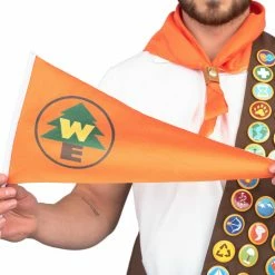 Costume Agent NEW ARRIVALS UP Sash With Pins, Flag & Neck Piece