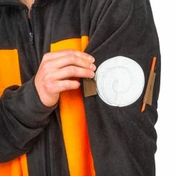Ripple Junction Naruto Costume Jumpsuit Pajamas With Hood Halloween Costume Cosplay NEW ARRIVALS
