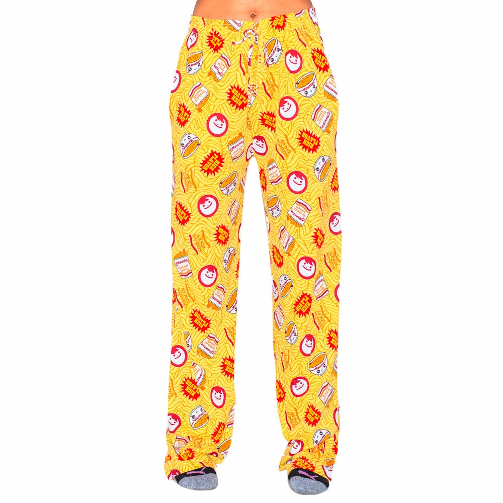 Mad Engine Maruchan Toss Noodle Adult Unisex Christmas Pajama Pants NEW ARRIVALS 3 Mad Engine Maruchan Toss Noodle Adult Unisex Christmas Pajama Pants NEW ARRIVALS