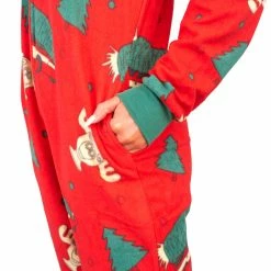 Costume Agent Christmas Vacation Moose Mug Full Pajama Jumpsuit