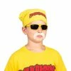 Costume Agent NEW ARRIVALS Hulkamania Costume Complete Set Youth Halloween Set
