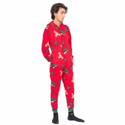 Costume Agent Christmas Vacation Moose Mug Full Pajama Jumpsuit