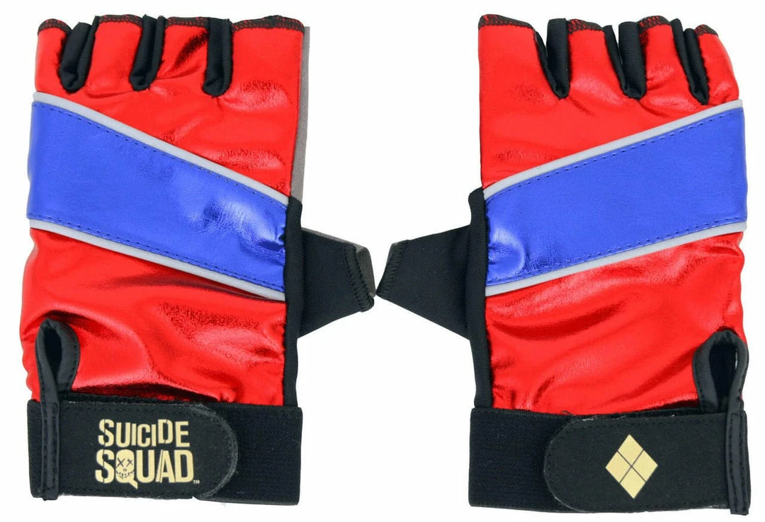 Concept One Gloves Harley Quinn Cosplay Accessory Two Glove Set 3 Concept One Gloves Harley Quinn Cosplay Accessory Two Glove Set