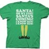Ripple Junction Shirts / Tops Elf Santa's Coming! I Know Him! T-shirt