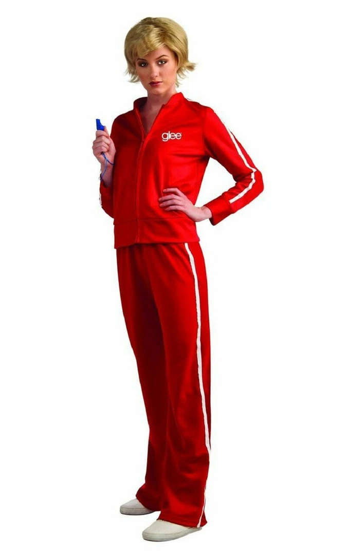 Glee Sue Sylvester Track Suit Costume Comedy 3 Glee Sue Sylvester Track Suit Costume Comedy