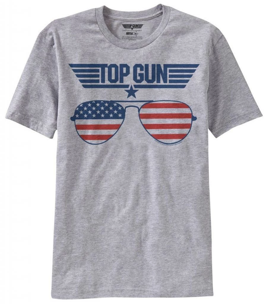 Ripple Junction Shirts / Tops Top Gun American Flag Sunglasses T-Shirt 3 Ripple Junction Shirts / Tops Top Gun American Flag Sunglasses T-Shirt