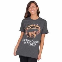 Junk Food Game Of Thrones King Do As He Likes T-Shirt