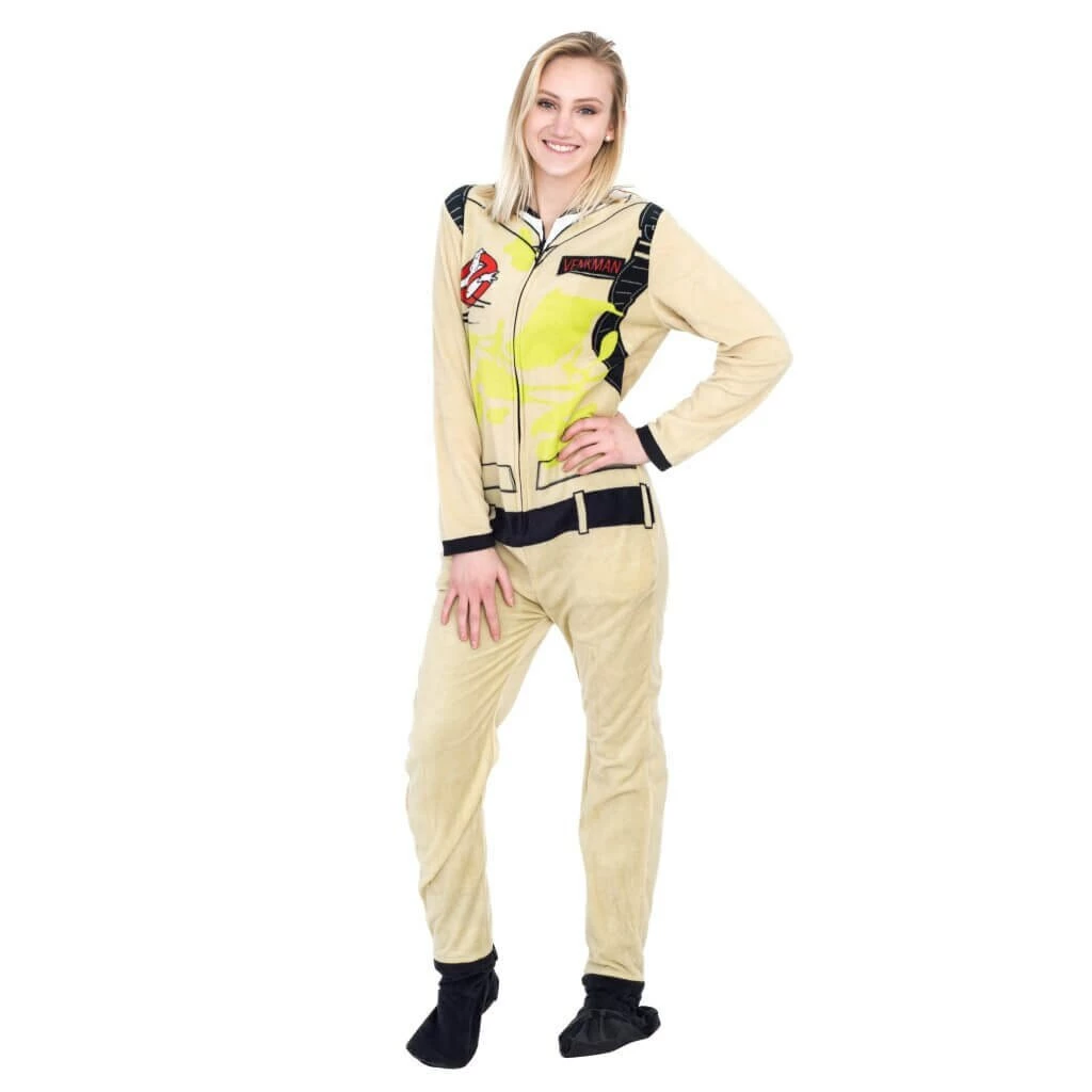 Bioworld Ghostbusters Venkmen One-Piece Union Suit 6 Bioworld Ghostbusters Venkmen One-Piece Union Suit