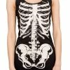 Life Clothing Glow In The Dark Skeleton Costume Tank Dress Dresses / Leggings