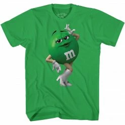 Mad Engine M&M's Candy Character Face Adult T-Shirt Shirts / Tops