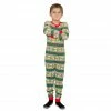 MJC Grinch Family Faces Christmas Kids Pajama Union Suit Pajamas / Underwear