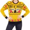 Signorelli Sweaters & Sweatshirts Guns N' Roses Hard Rock Band Text And Logo Ugly Christmas Xmas Sweater 2 Signorelli Sweaters & Sweatshirts Guns N' Roses Hard Rock Band Text And Logo Ugly Christmas Xmas Sweater