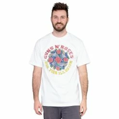 Bravado Guns N' Roses Use Your Illusion White T-Shirt MUSIC