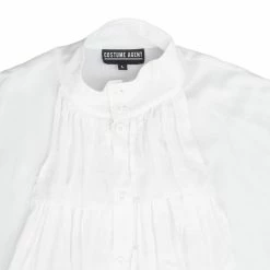 Costume Agent Shirts / Tops Halloween Costume Jerry Puff White Buttom Up Shirt