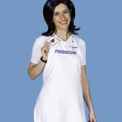 Costume Agent Progressive Flo Insurance Girl Costume Set Exclusive Costumes