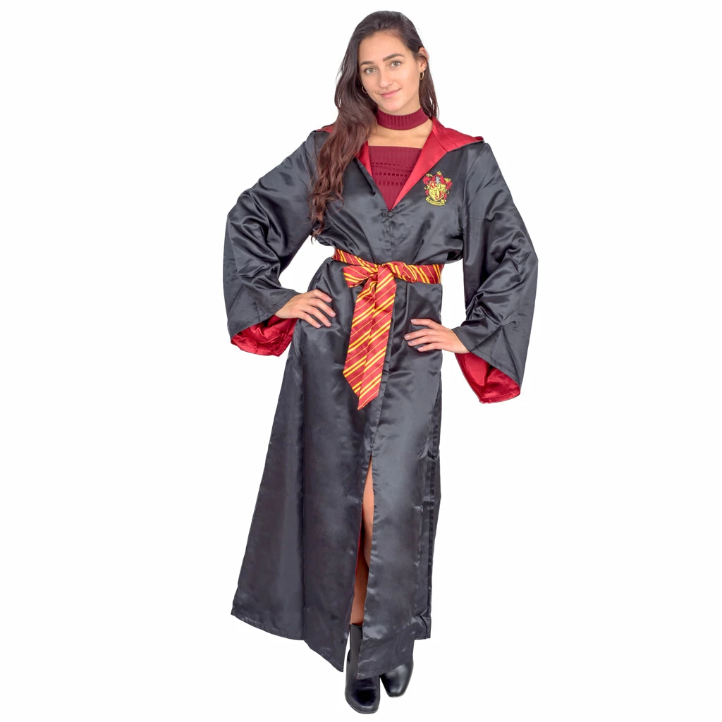 Vendor-unknown Harry Potter Halloween Costume Robe With Belt And Hood 3 Vendor-unknown Harry Potter Halloween Costume Robe With Belt And Hood