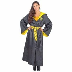 Vendor-unknown Harry Potter Halloween Costume Robe With Belt And Hood 16 Vendor-unknown Harry Potter Halloween Costume Robe With Belt And Hood