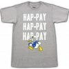 Changes/club Red Duck Dynasty Donald Duck Hap-Pay T-Shirt Shirts / Tops