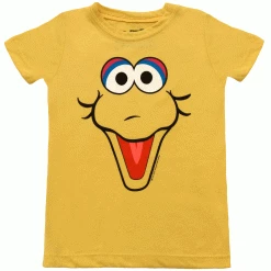 Mighty Fine Sesame Street Big Bird Face T-shirt Shirts / Tops