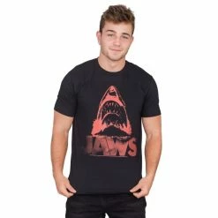 American Classics Shirts / Tops Jaws Red J Distressed T-shirt