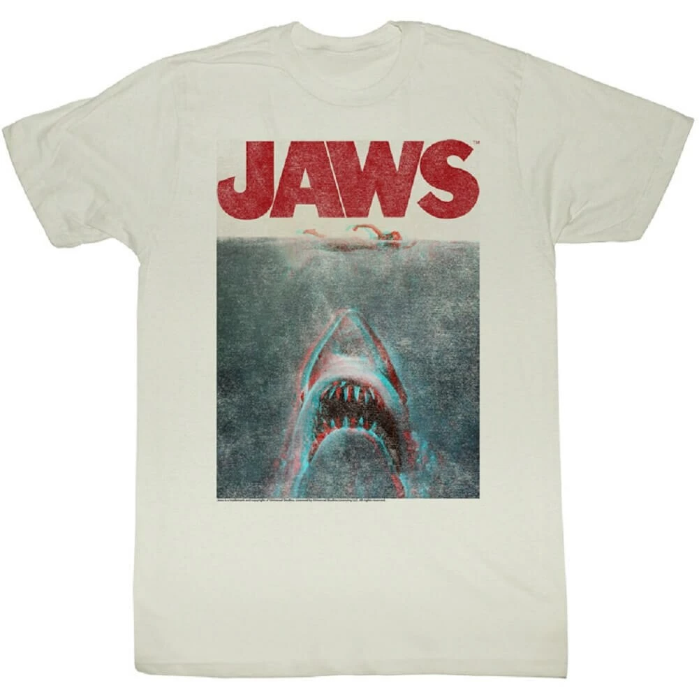 American Classics Jaws In Terrifying 3D T-shirt Shirts / Tops 3 American Classics Jaws In Terrifying 3D T-shirt Shirts / Tops