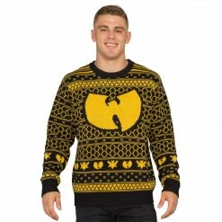 Costume Agent Wu-Tang Clan Killer Bees Ugly Christmas Sweater Sweaters & Sweatshirts 12 Costume Agent Wu-Tang Clan Killer Bees Ugly Christmas Sweater Sweaters & Sweatshirts