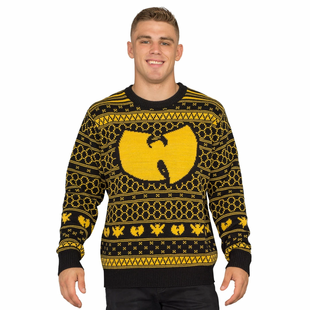Costume Agent Wu-Tang Clan Killer Bees Ugly Christmas Sweater Sweaters & Sweatshirts 5 Costume Agent Wu-Tang Clan Killer Bees Ugly Christmas Sweater Sweaters & Sweatshirts