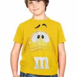 M&M's Candy Silly Character Face Youth T-Shirt Youth Shirts