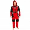 Bioworld Marvel Comics Deadpool One Piece Pajama Union Suit