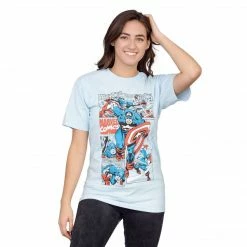 Mighty Fine Marvel Comics Captain America Comic T-Shirt Shirts / Tops