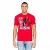 C-Life Group Marvel Comics Deadpool Sushi Red T-shirt Shirts / Tops