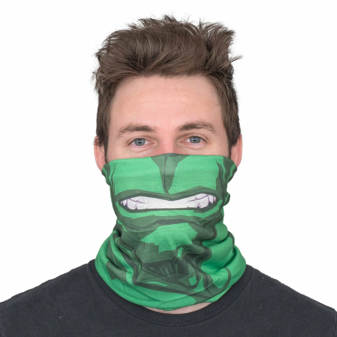 Concept One Gaiters Marvel The Incredible Hulk Multi-Purpose Neck Gaiter Scarf Bandana 3 Concept One Gaiters Marvel The Incredible Hulk Multi-Purpose Neck Gaiter Scarf Bandana