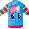 Freeze Hoodies Mens Rainbow Dash Striped Hoodie