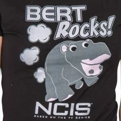 Trevco NCIS Bert Rocks! Hippopotamus Juniors T-Shirt